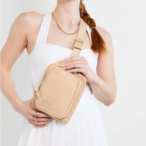 BEIS Tan Crossbody Bag
